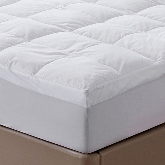 St. James Home Triple Chamber Down & Feather Mattress Topper 