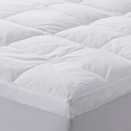 St. James Home Triple Chamber Down & Feather Mattress Topper 