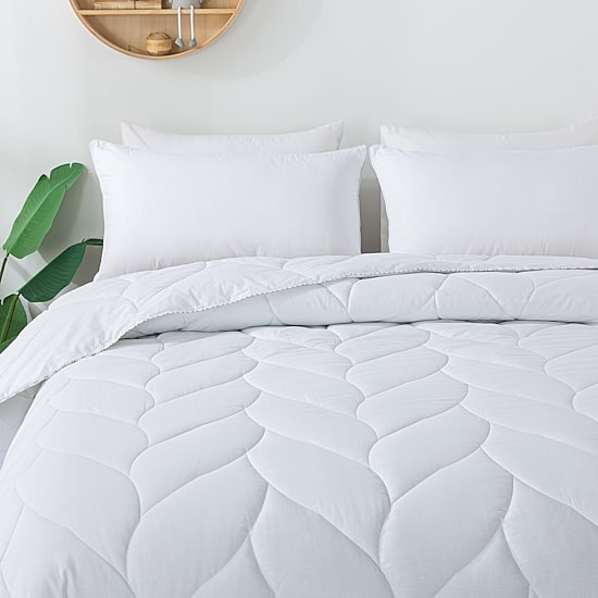 Waverly Cotton White Duck Down Comforter