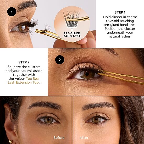 Velour Lashes Velour-Xtensions Self-Stick Lash Kit