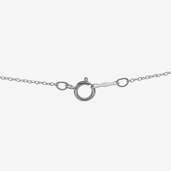 7-7.5Mm Cultured Freshwater Pearl And Diamond Accent Sterling Silver Pendant