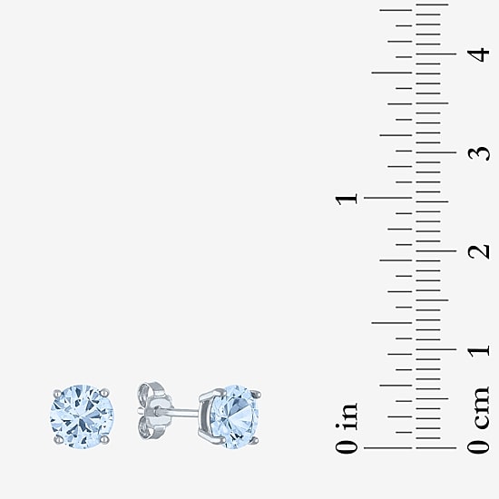 Gemstone Sterling Silver 3 Pair Jewelry Set