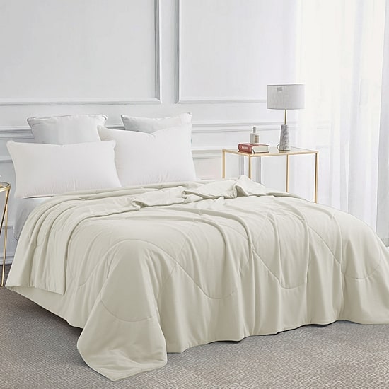 Peacenest Reversible Cooling Waffle Blanket