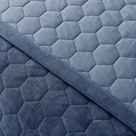 St. James home Reversible Mini Honeycomb Down Alternative Blanket