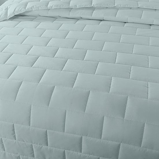 St James Home Subway Tile Stitch Down Alternative Blanket