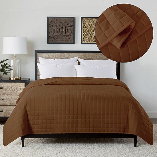St James Home Velvet Trim Down Alternative Blanket