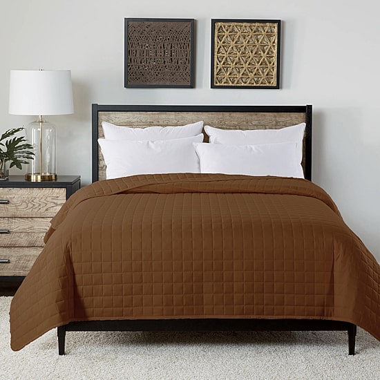 St James Home Velvet Trim Down Alternative Blanket
