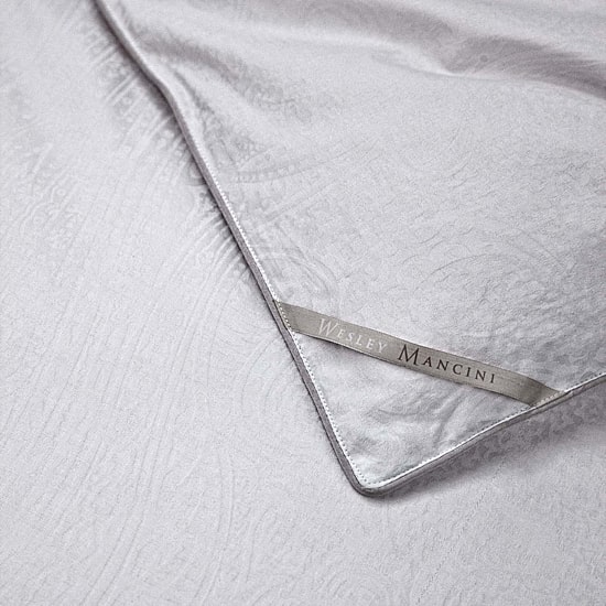 Wesley Mancini Collection Down Blend Jacquard Blanket