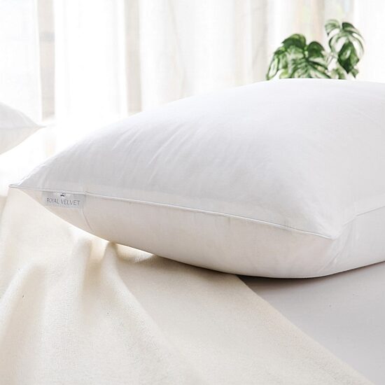 Royal Velvet Feather Down Blend Pillow Set Of 2