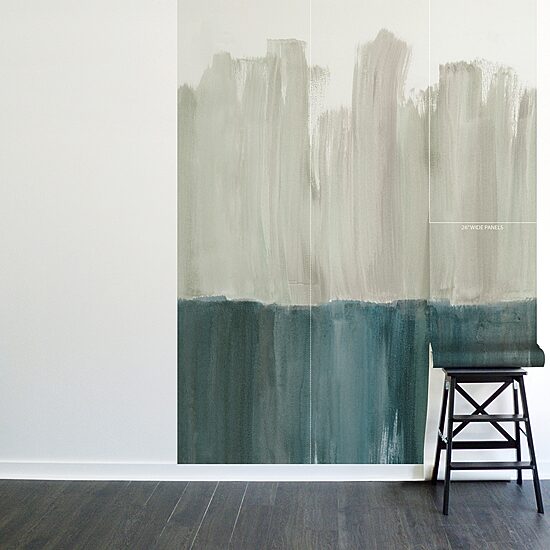 Tempaper Abstract Landscape Mural Wallpaper