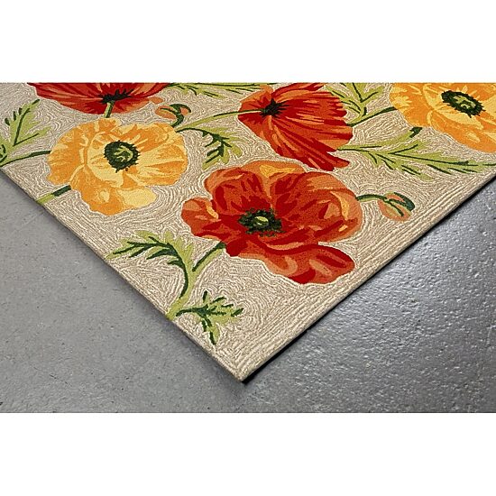 Liora Manne Ravella Icelandic Poppies Runner