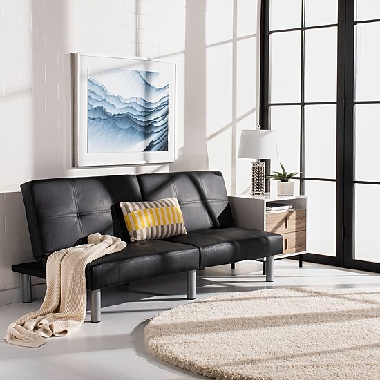 Safavieh Noho Convertible Sofa Track-Arm Sofa