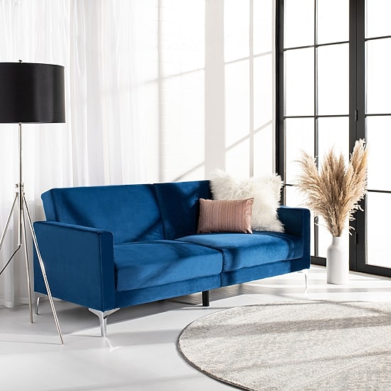 Safavieh Chelsea Convertible Sofa Track-Arm Reclining Sofa