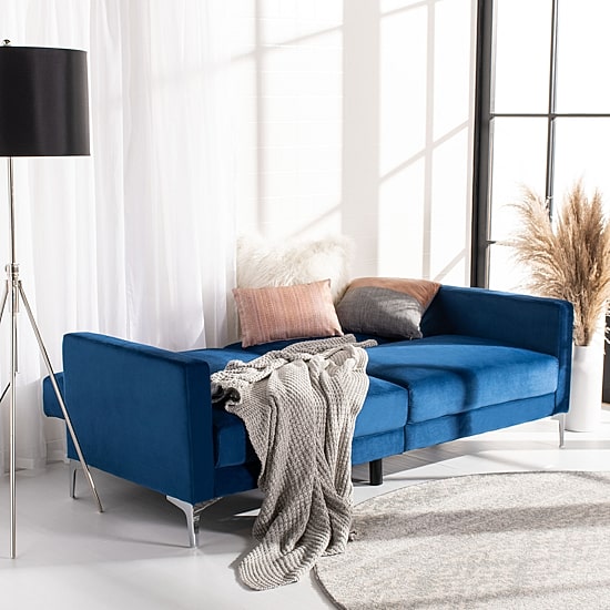 Safavieh Chelsea Convertible Sofa Track-Arm Reclining Sofa