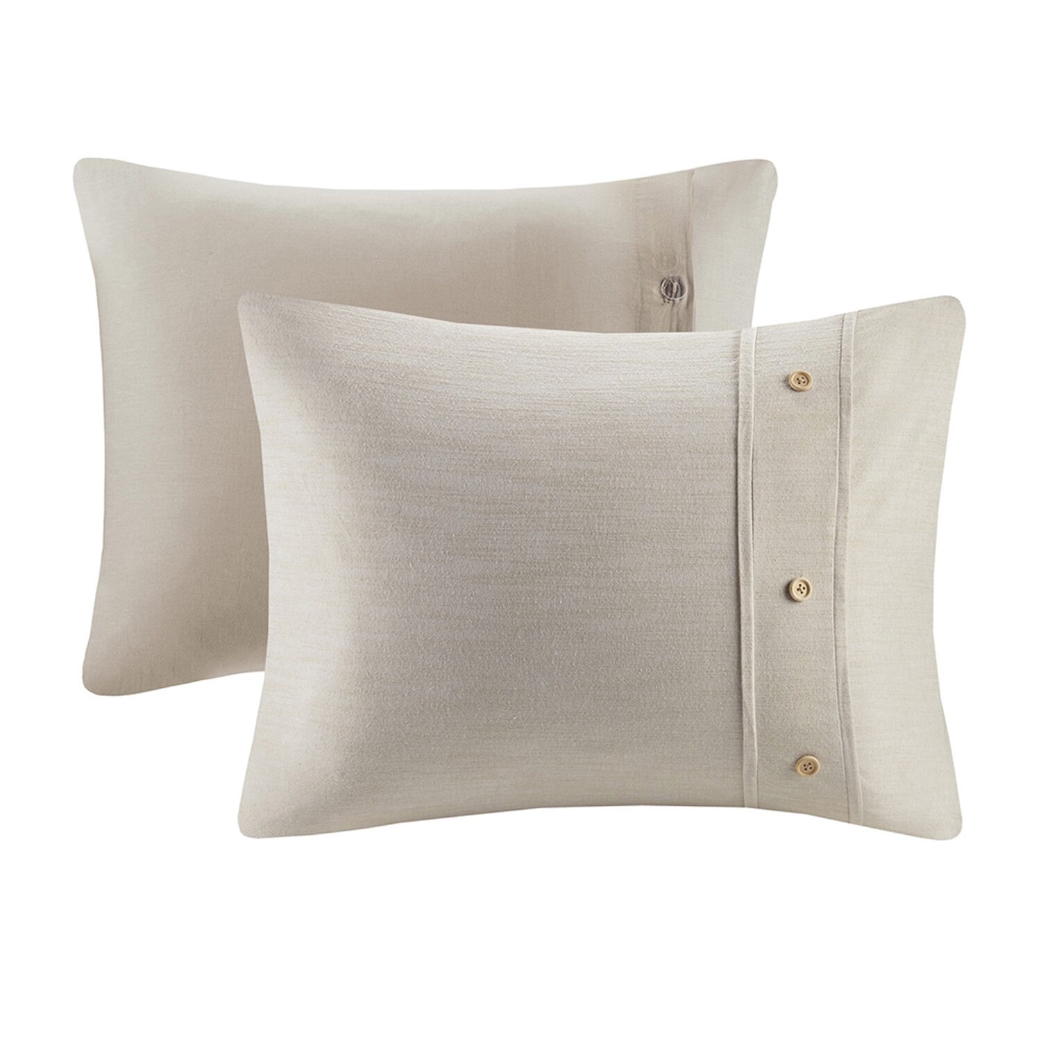 Madison Park Blakely 3 Piece Organic Cotton Oversized Duvet Cover Set