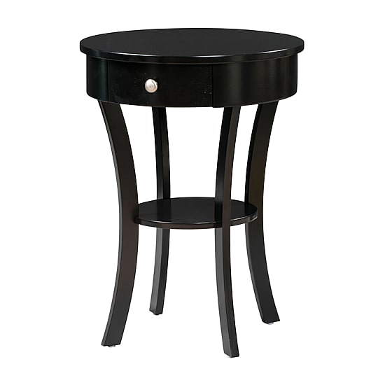 Convenience Concepts Schaffer Living Room Collection Storage 1-Drawer End Table