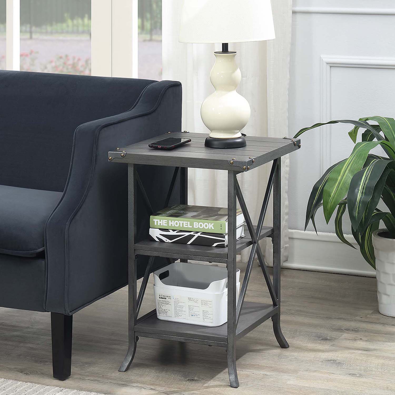 Convenience Concepts Brookline Living Room Collection End Table