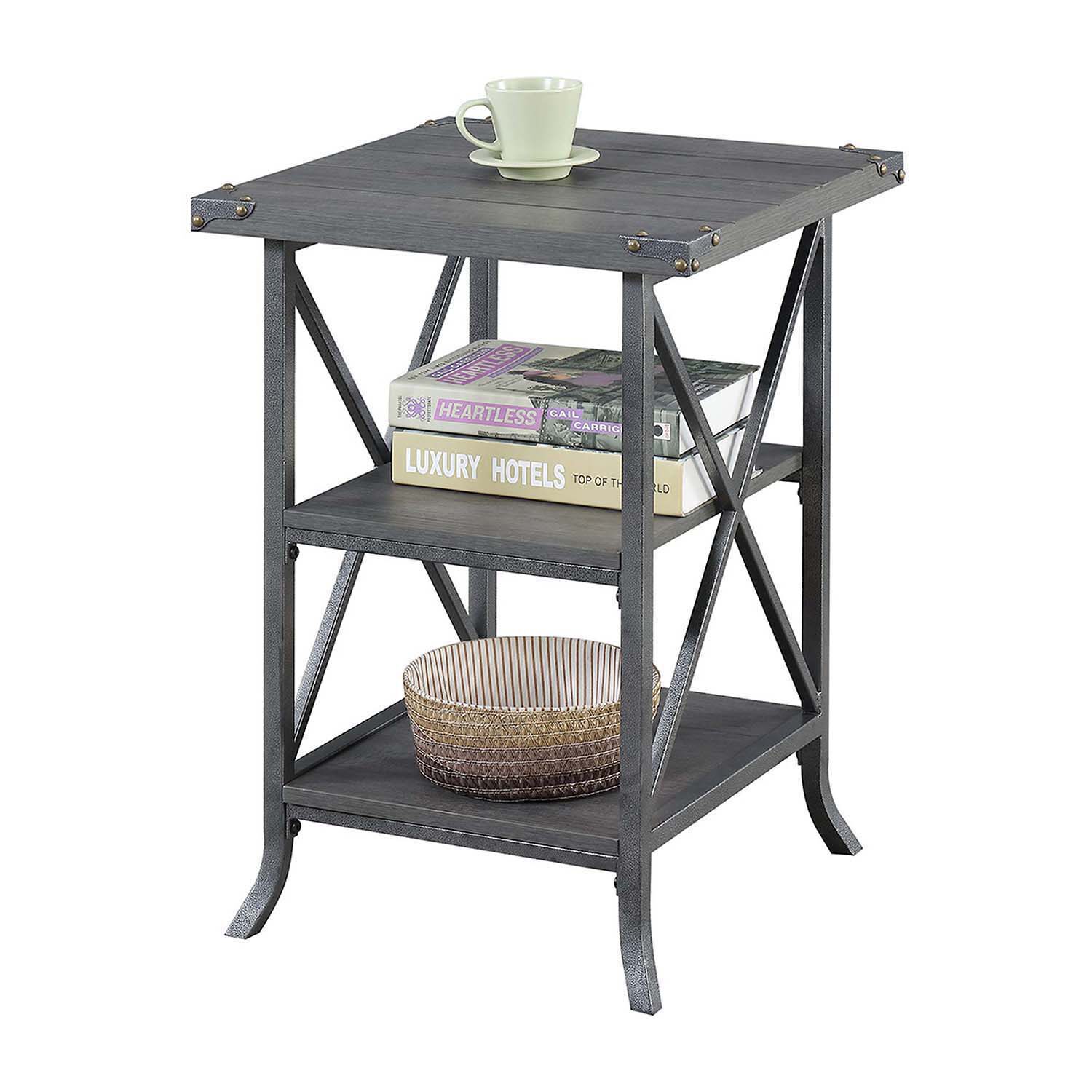Convenience Concepts Brookline Living Room Collection End Table