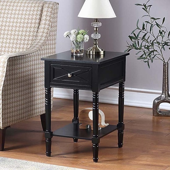 Country Oxford 1-Drawer End Table