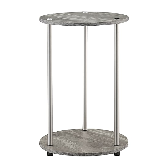 Convenience Concepts No Tools Living Room Collection Storage End Table