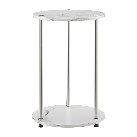 Convenience Concepts No Tools Living Room Collection Storage End Table