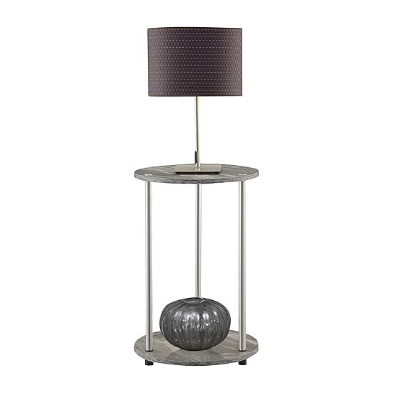 Convenience Concepts No Tools Living Room Collection Storage End Table
