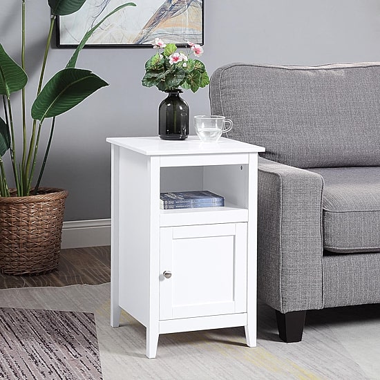 Convenience Concepts Designs2go Living Room Collection Storage End Table
