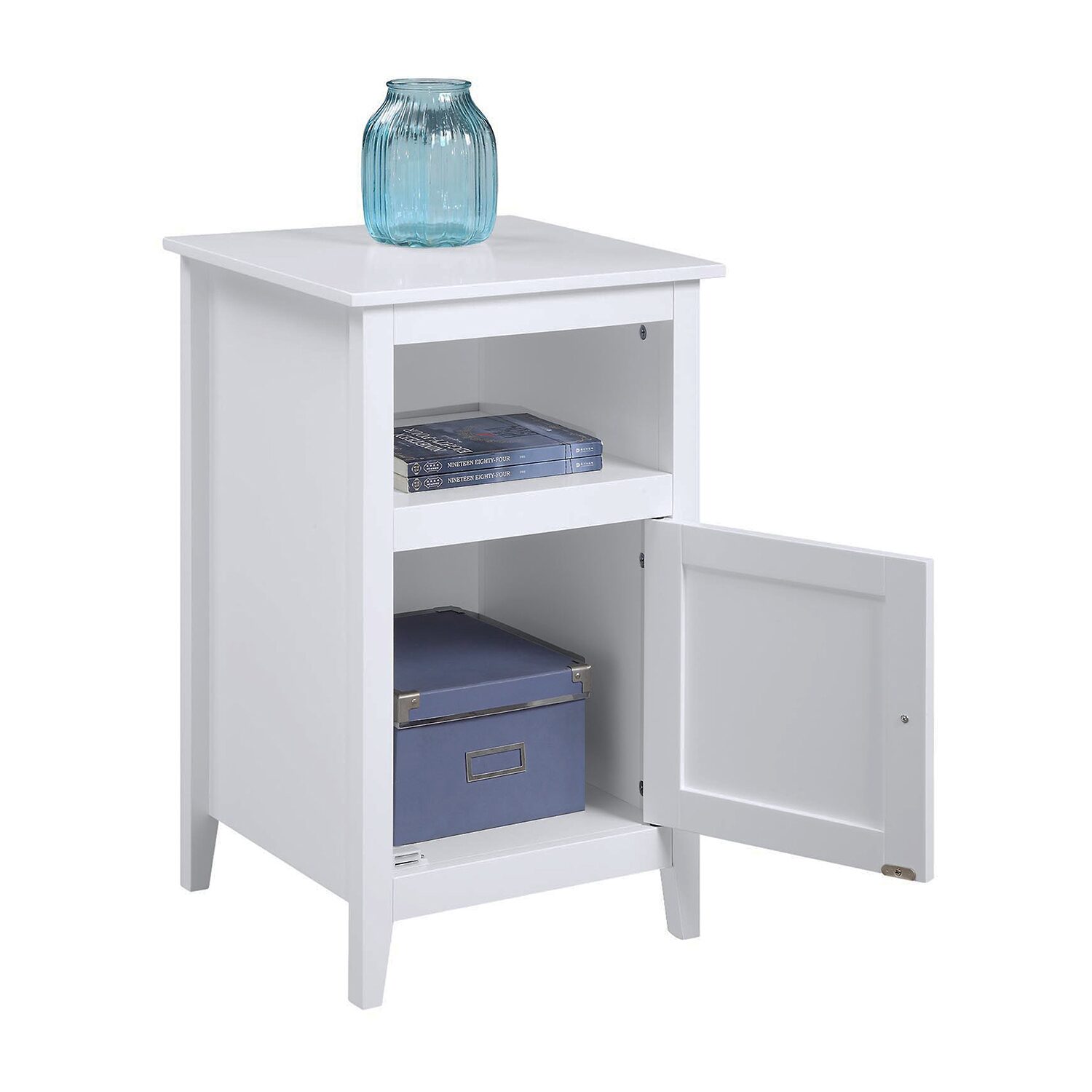 Convenience Concepts Designs2go Living Room Collection Storage End Table