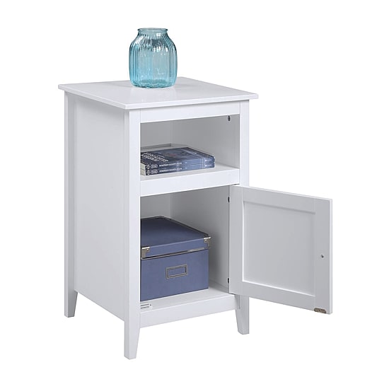 Convenience Concepts Designs2go Living Room Collection Storage End Table