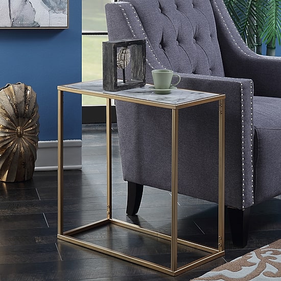 Convenience Concepts Gold Coast Living Room Collection Chairside Table