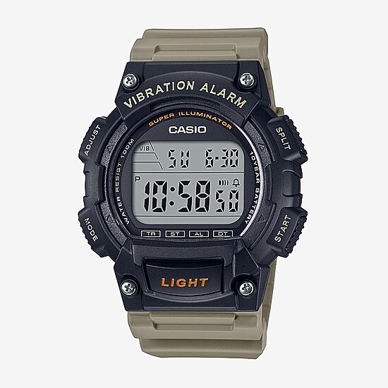 Casio Mens Brown Strap Watch W736h-5av