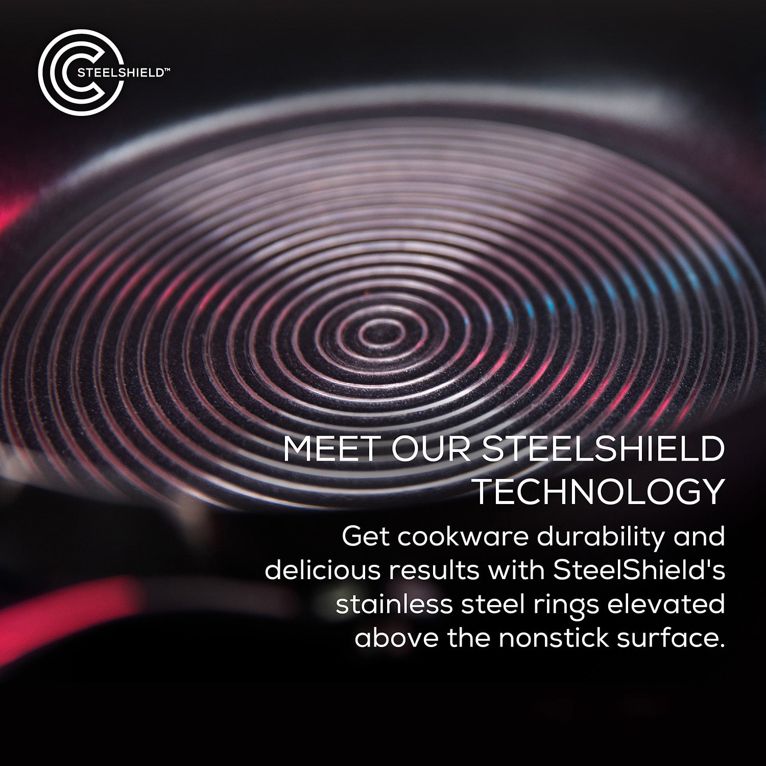 Circulon Steelshield Stainless Steel Cookware Set and Spatula