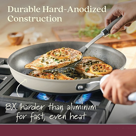 Anolon Achieve Hard Anodized 10-pc. Cookware Set