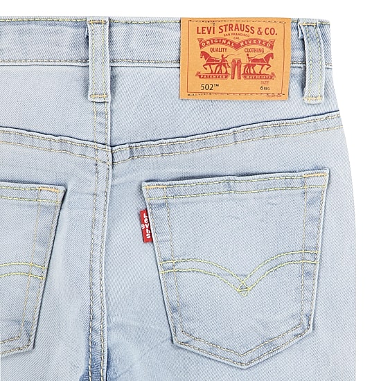 Levi's® Little Boys Adjustable Waist Mid Rise 502™ Tapered Leg Jean