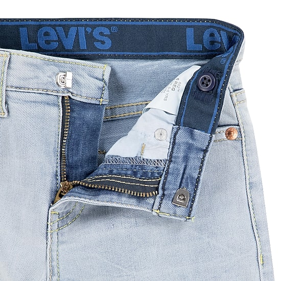 Levi's® Little Boys Adjustable Waist Mid Rise 502™ Tapered Leg Jean