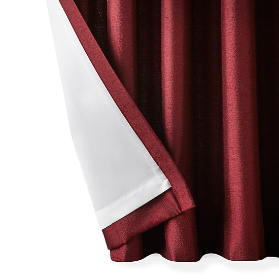 Liz Claiborne Supreme 5-Pleat Pinch Pleat Back Tab Light-Filtering Single Curtain Panel