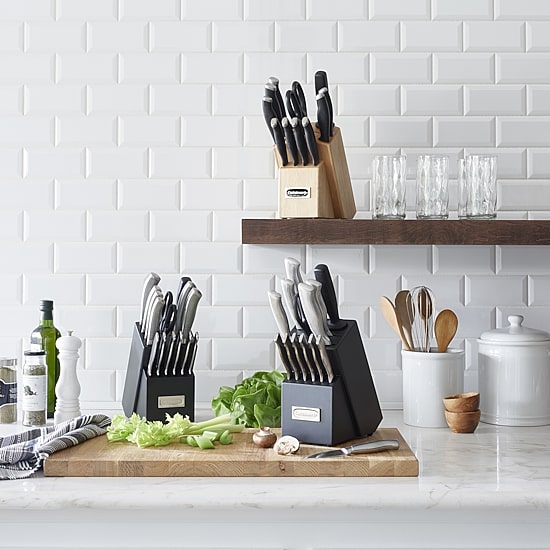 Cuisinart® Classic Stainless Steel 15-pc. Knife Block Set