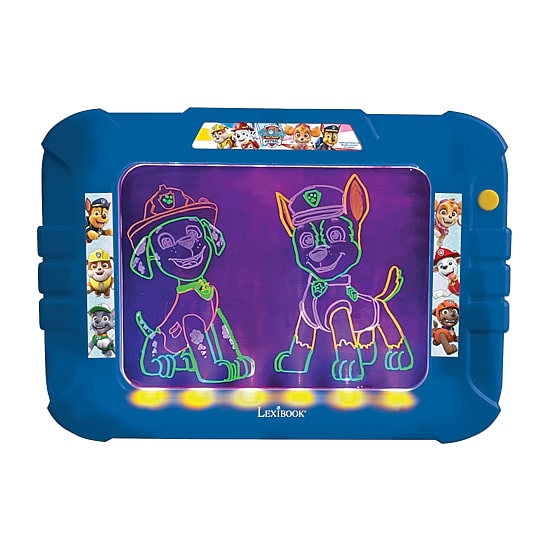 Neon Luminous Paw Patrol Drawing Board With Pens And Templates Drawing Kit