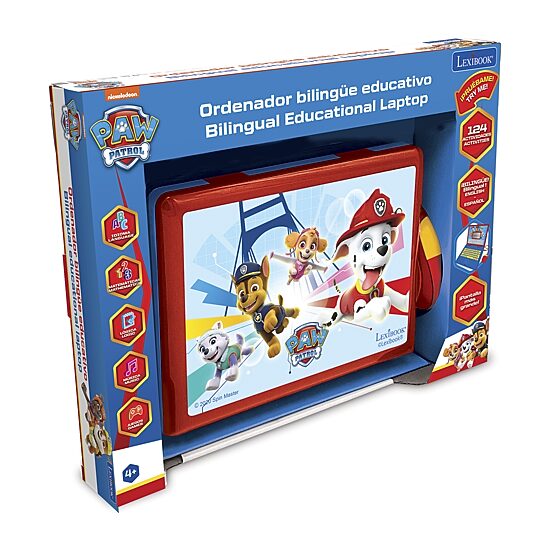 Educational Laptop - 124 Activities (English/Spanish) Paw Patrol Electronic Learning