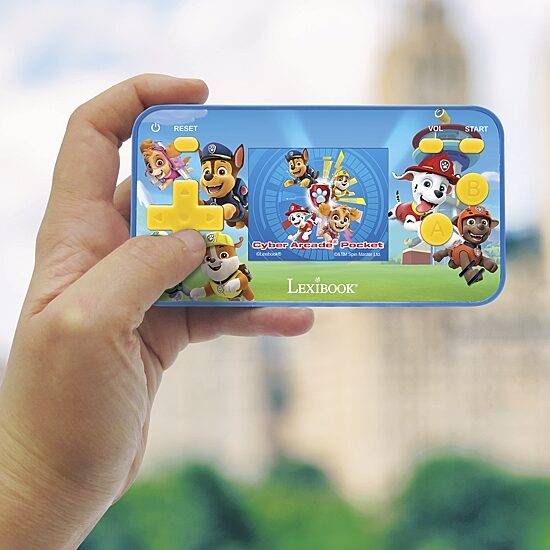 Handheld Console Cyber Pocket Arcade Paw Patrol Electronic Game