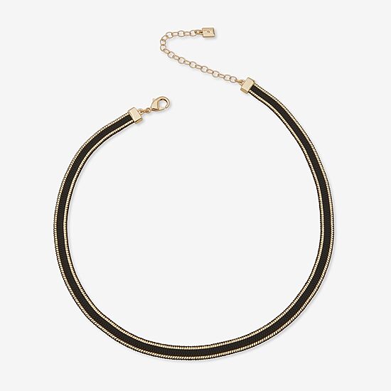Worthington Womens 17 Inch Collar Necklace