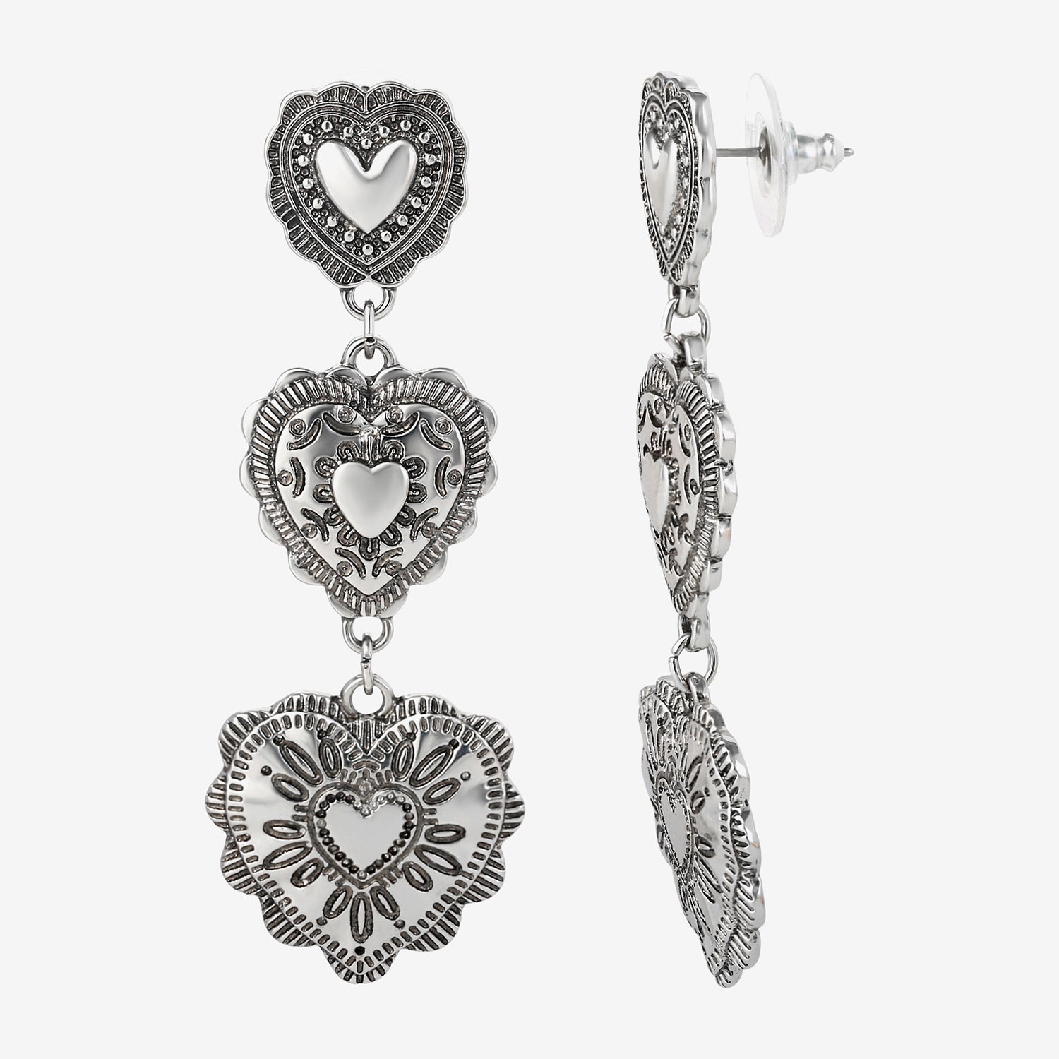 JS Jessica Simpson Womens Drop Earrings