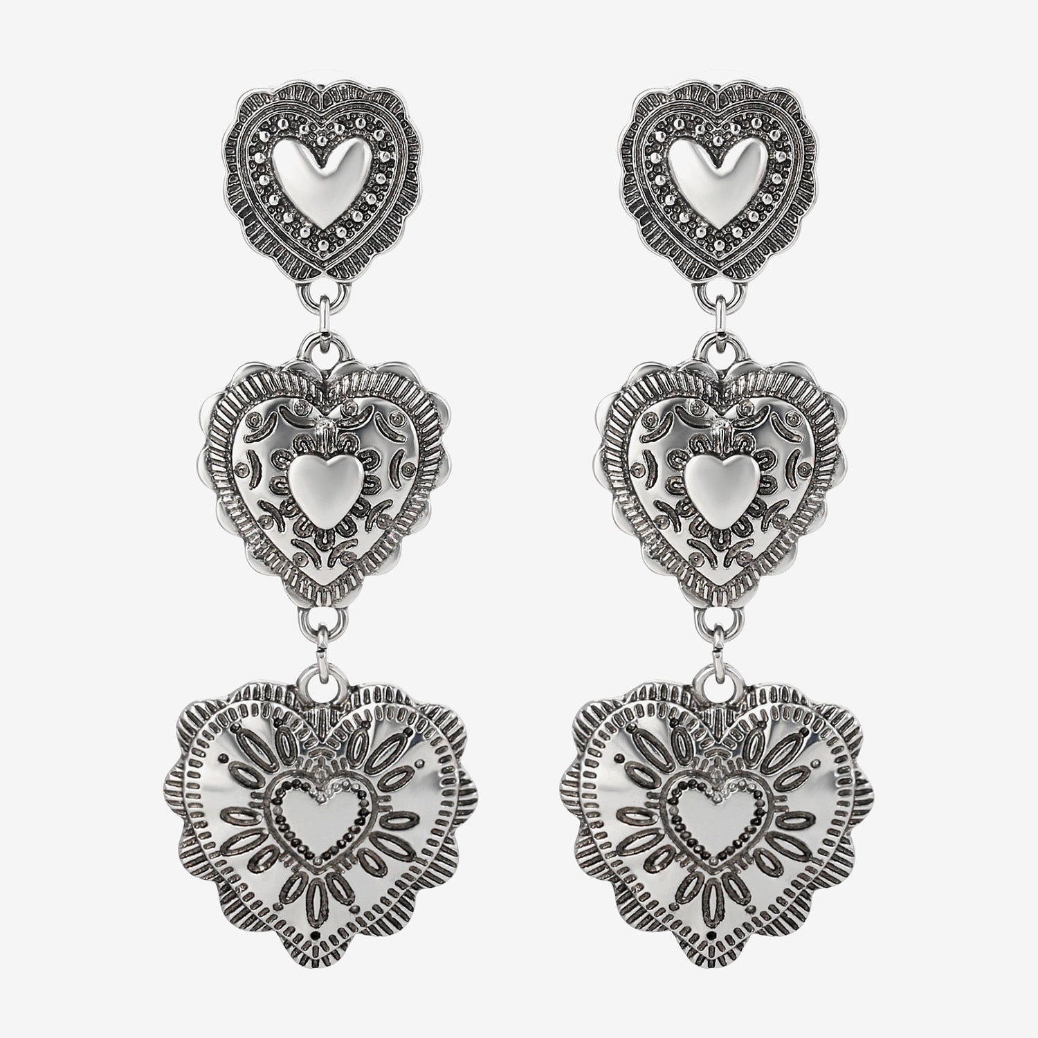 JS Jessica Simpson Womens Drop Earrings