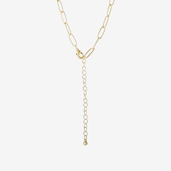 JS Jessica Simpson Womens Multi Color Alloy 18 Inch Pendant Necklace