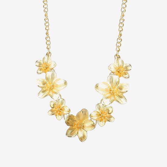 JS Jessica Simpson Womens 18 Inch Collar Necklace