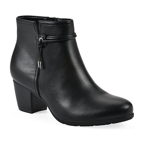 Cliffs By White Mountain Womens Fall 2026 Block Heel Booties In Black