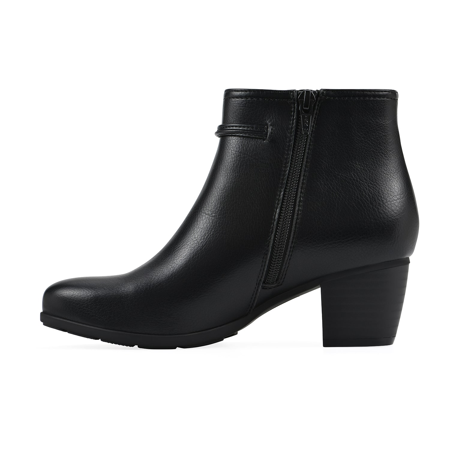 CLIFFS BY WHITE MOUNTAIN Womens Angelo Block Heel Booties
