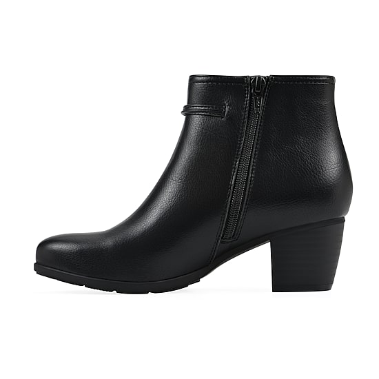 CLIFFS BY WHITE MOUNTAIN Womens Angelo Block Heel Booties