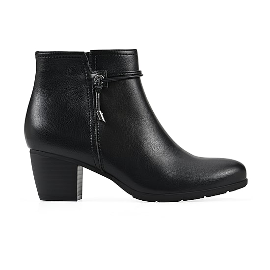 CLIFFS BY WHITE MOUNTAIN Womens Angelo Block Heel Booties