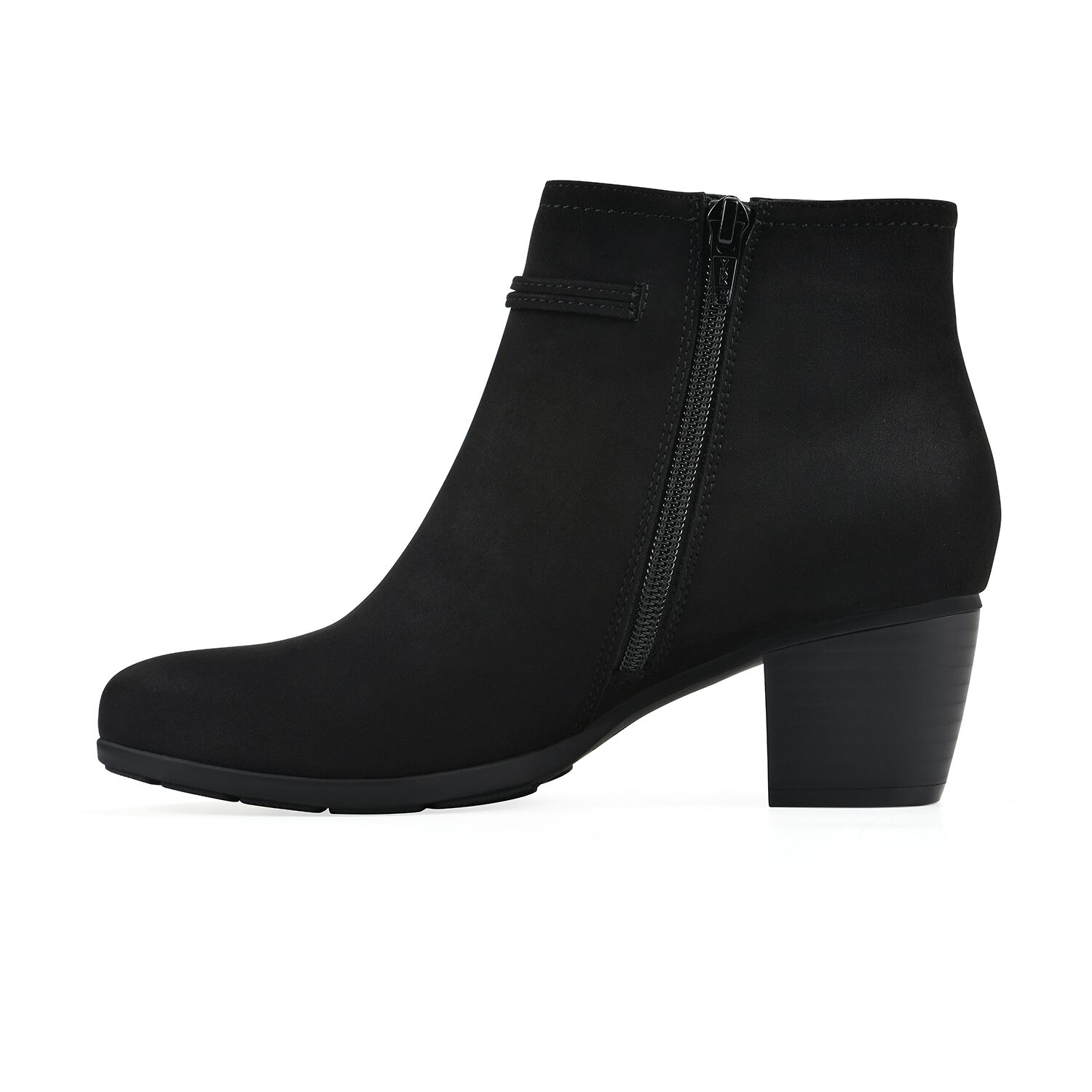 CLIFFS BY WHITE MOUNTAIN Womens Angelo Block Heel Booties